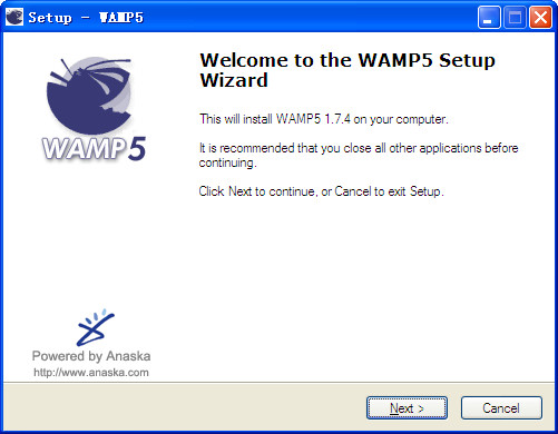 Wamp5集成环境 1.7.4