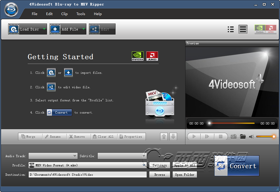 4Videosoft Blu-ray to MKV 5.0.50破解版