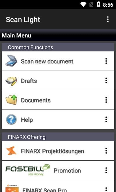 FINARX Scan Light文档扫描安卓版